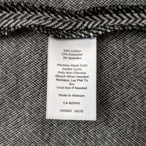 Talbots Herringbone Pencil Skirt 6P - Picture 9 of 9